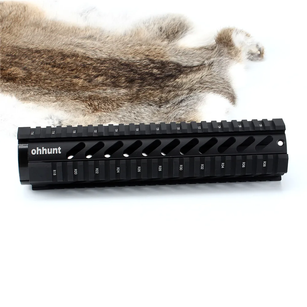 Тактическая 4 дюймовая направляющая ohhunt с свободным поплавком 7 10 12 15 дюймов типа