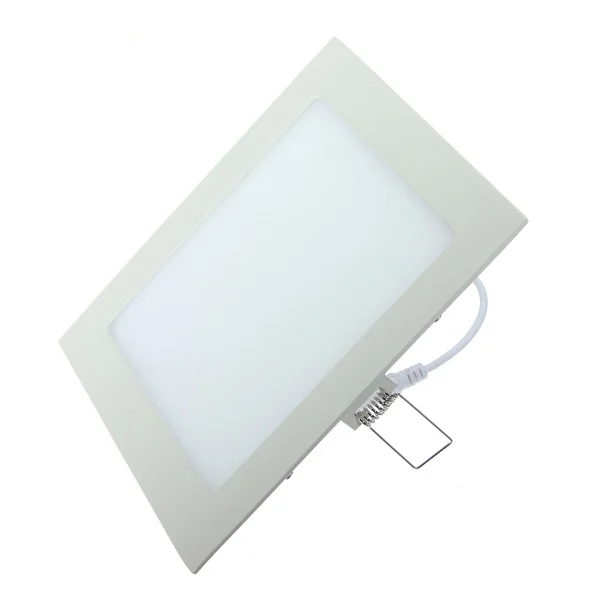 Ultra diseño fino 25W LED techo empotrado rejilla downlight/redondo o cuadrado panel luz 225mm, 1 pc/lot envío gratis