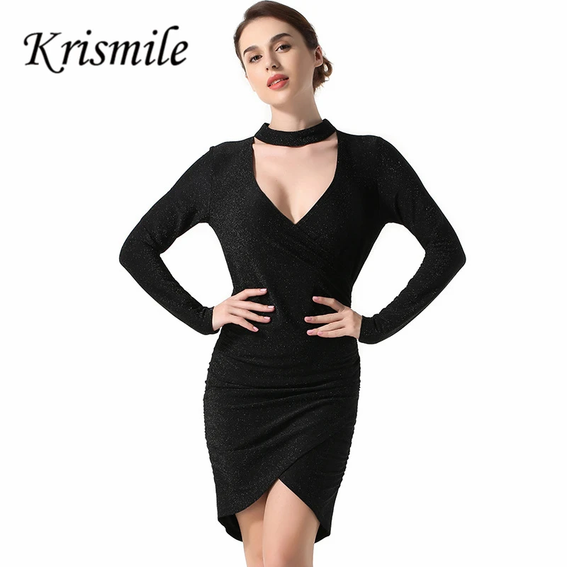 Пикантные сетчатые Бандажное платье черный для Для женщин Vestidos Verano 2018