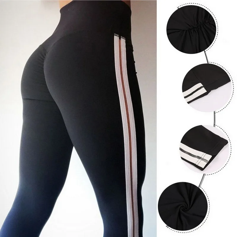 CALOFE Мода Push Up леггинсы Для женщин тренировки тонкий Высокая Талия Фитнес стрейч