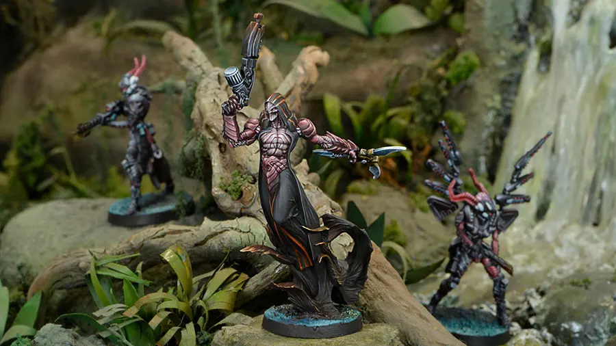 [Loong Way Miniatures] Corvus Belli Infinity 0573 UMBRA SAMARITANS 32 мм Металлические Миниатюрные|Аксессуары