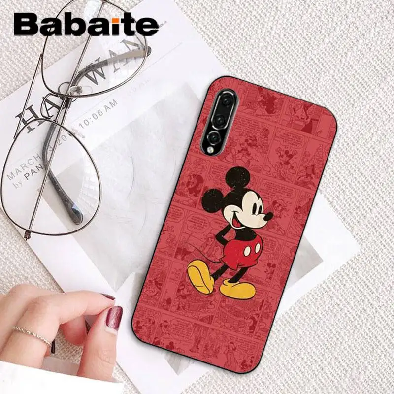 Babaite уши Микки Мауса ТПУ Мягкий силиконовый чехол для телефона для huawei P10 Plus Mate10 Mate20 Pro 10Lite P20 Pro Honor10 View 10