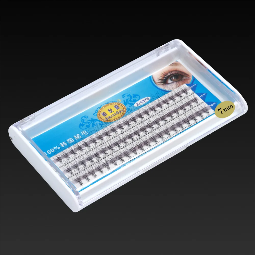 60 ⑤ кор. индивидуальные черные норковые накладные ресницы длинные из