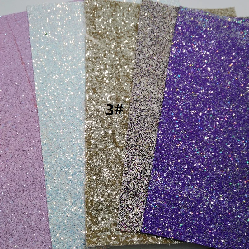 CLEAR STOCK--Dirty 1SET(5PCS ) A4 SIZE 21X29cm Alisa Glitter Cuero Sintetico Leather For DIY hair Accessroies Craft K48E | Дом и сад