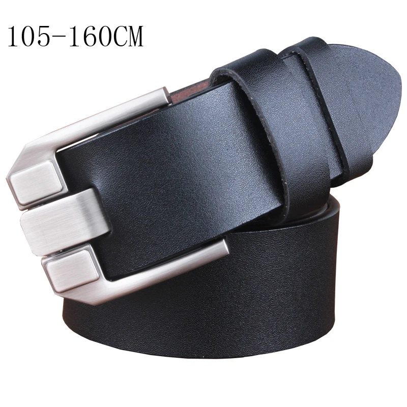 Accessories For Men wide Leather Belt Waistband Stylish Menvuitt luxury brand punk belt fat people plus big size140 150 160cm | Аксессуары