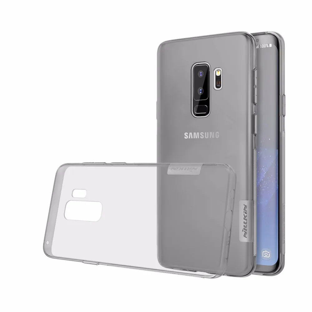 Чехол NILLKIN для Samsung Galaxy S9 + тонкий защитный мобильный телефон из ТПУ