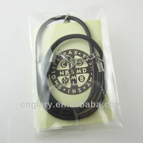 3-дюймовое золотое ожерелье с крестиком и чехлом из ПВХ | Украшения аксессуары