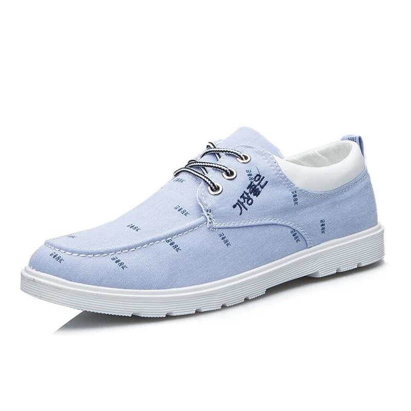Высочайшее Качество Горячей Продажи Осенняя Мода мужская 4 Цвет Холст Обувь
