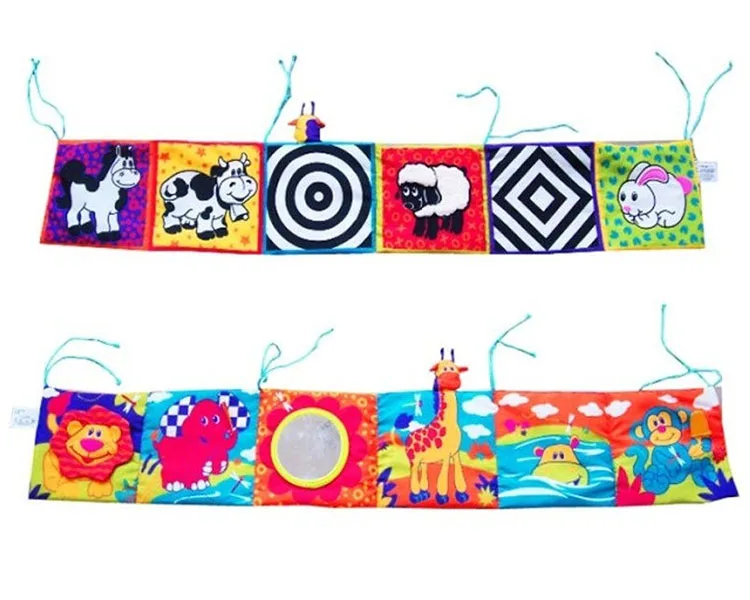 Мягкая ткань книга животных Одежда для детей и малышей интеллектуальная