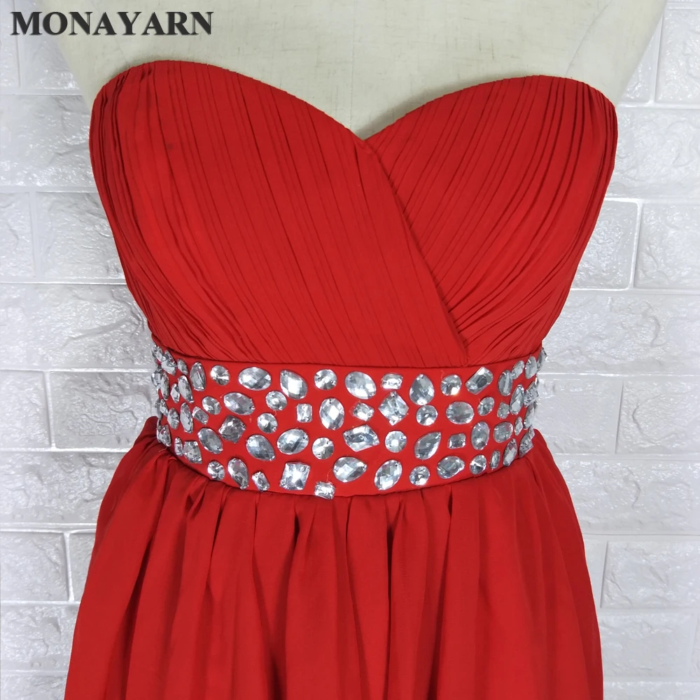 Лидер продаж 2017 платья для выпускного вечера со стразами без рукавов складками