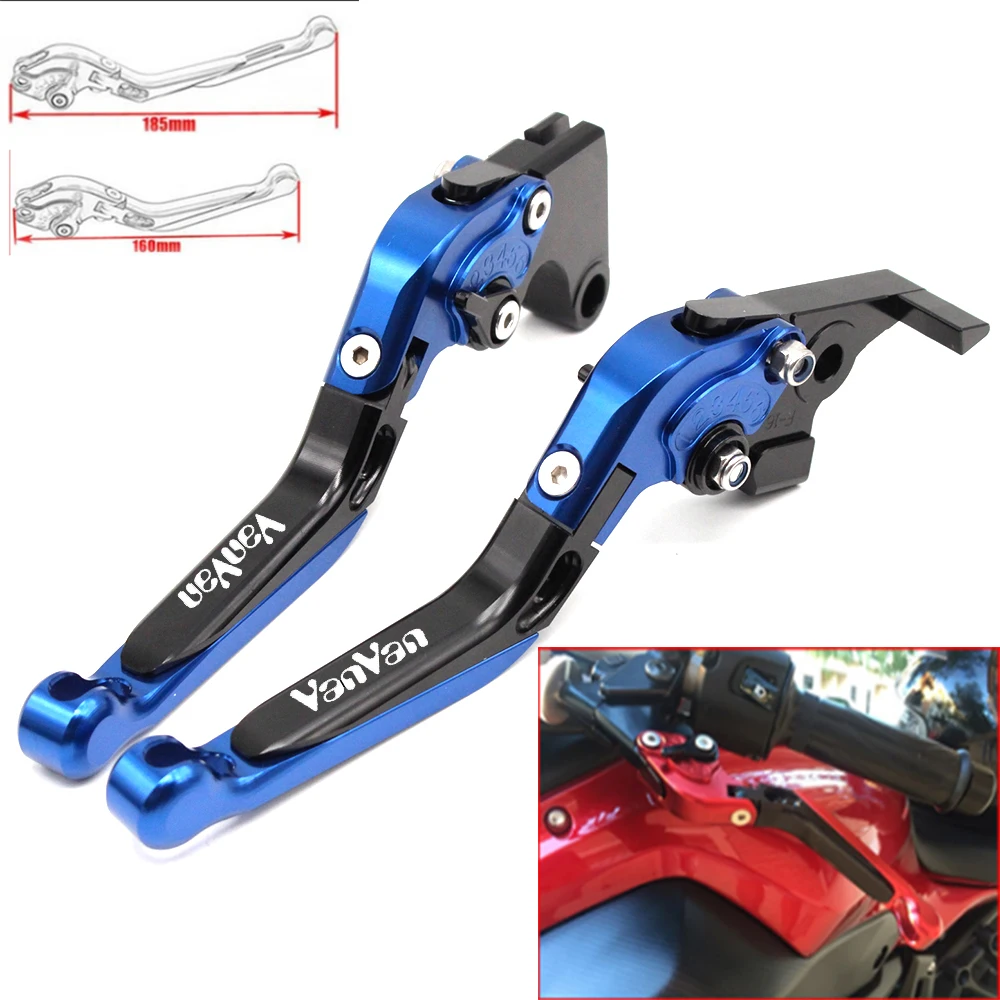 

Motorcycle CNC Adjustable Foldable brake Clutch Levers for Suzuki GSF400 BANDIT GSF 400 1991-1995 1993 1994 with Logo(VAN VAN)