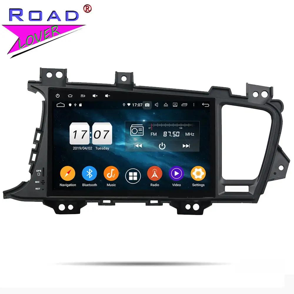 Roadlover Android 9 0 Автомобильный мультимедийный плеер для KIA K5 Optima 2014 Стерео gps