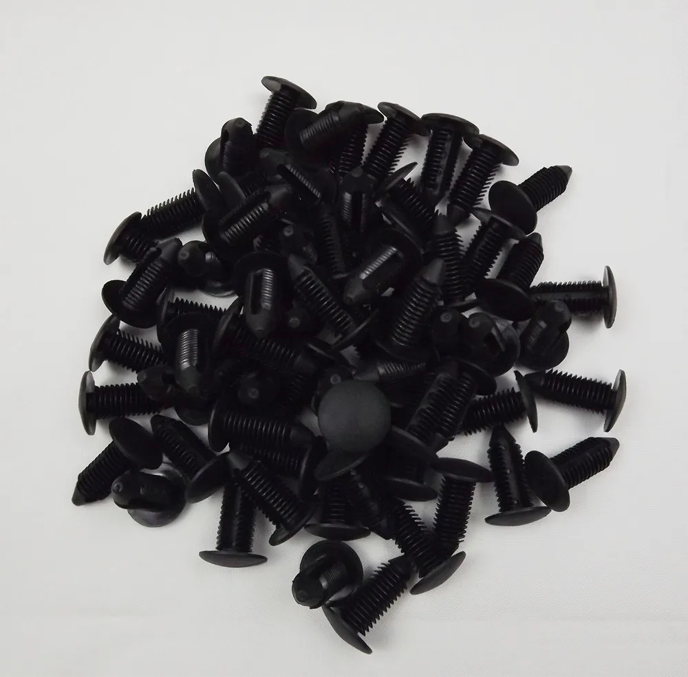 100 шт. фиксаторы для бампера GM 1631564 и Ford N804379S Buick|clip retainer|bumper retainerretaining clip |