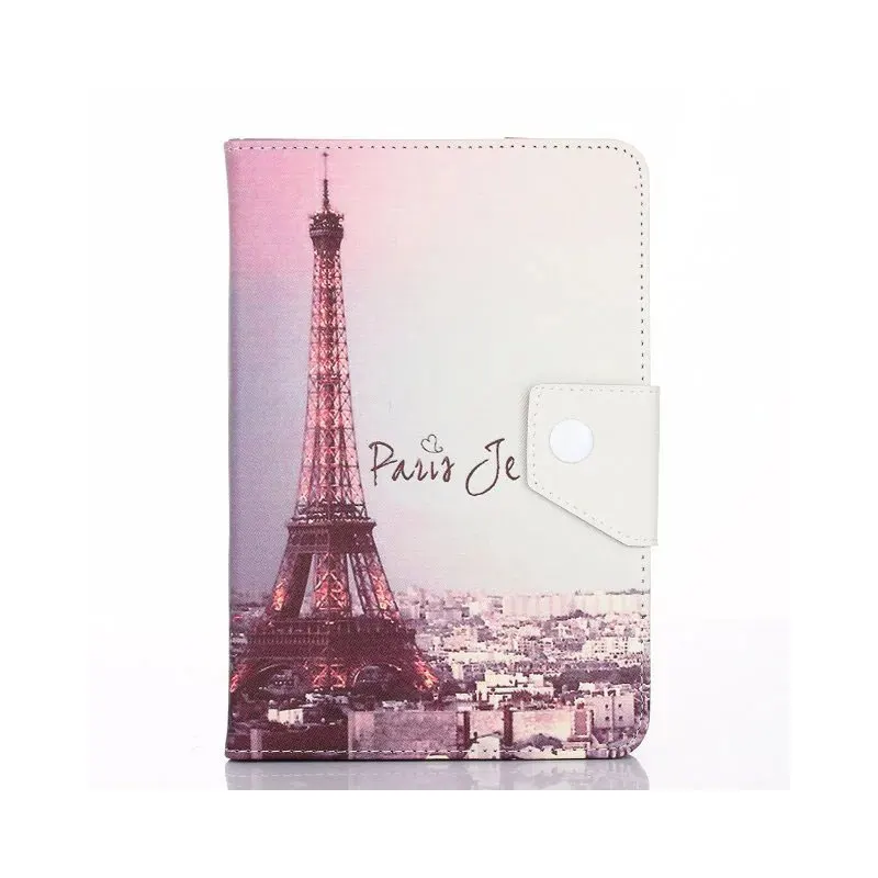 

Myslc Universal Cover for MLS Stage 2018 4G iQM1001/MLS Brace 2018 4G iQM801 8 inch Tablet Printed PU Leather Stand Case