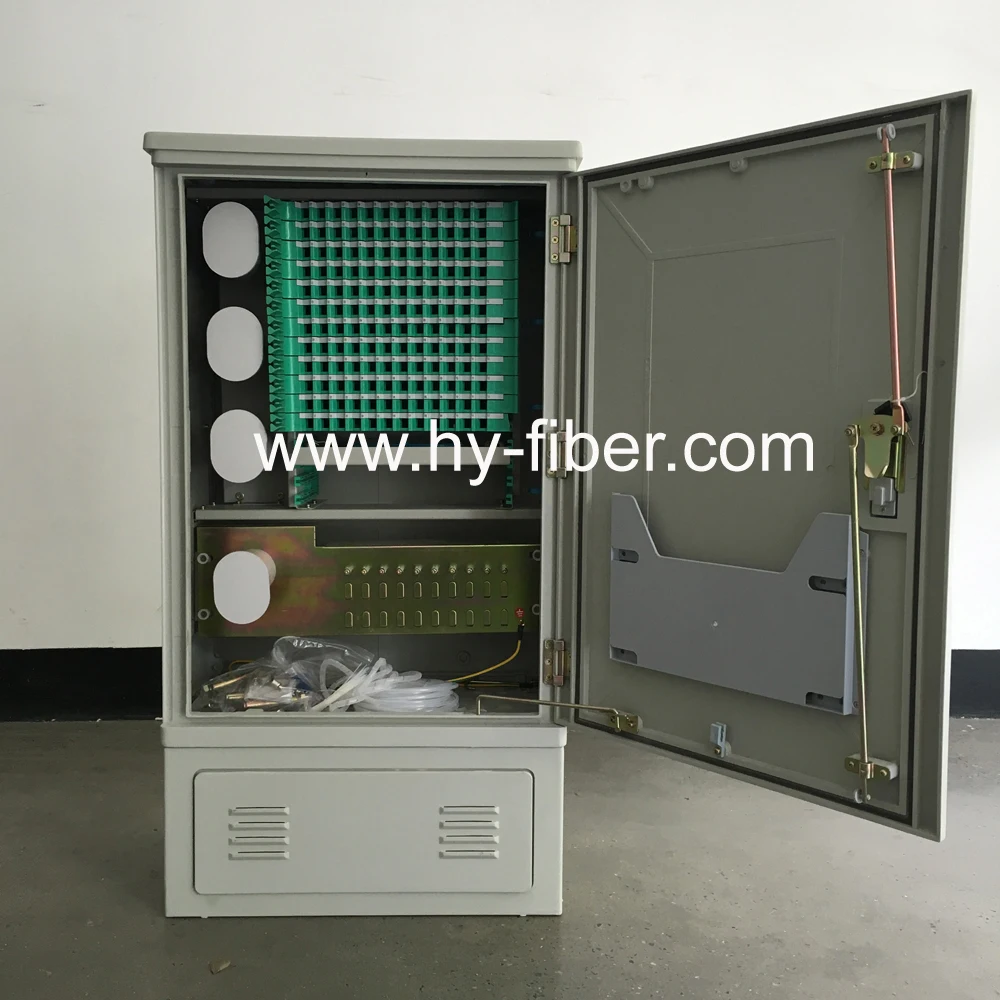 Открытый шкаф оптоволоконный распределительный SMC 144 волокно FTTH HY-18-C144A |