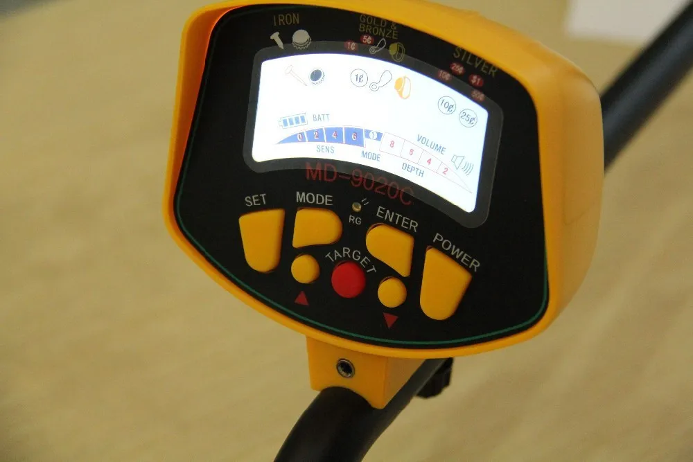 MD-9020C Ground Search Metal Detector Gold Digger Treasure Hunter Free Shipping |