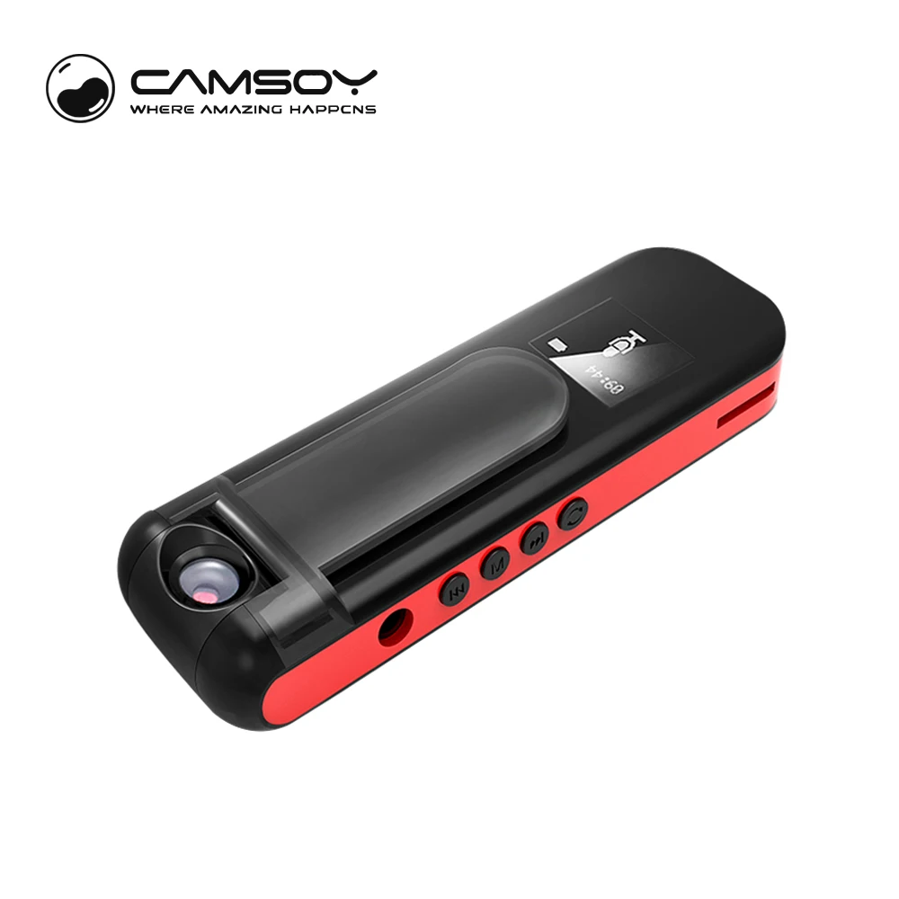 Camsoy 009 Full HD1080P 720 P DVR компактная мини камера с MP3 музыка дисплей экран Домашняя