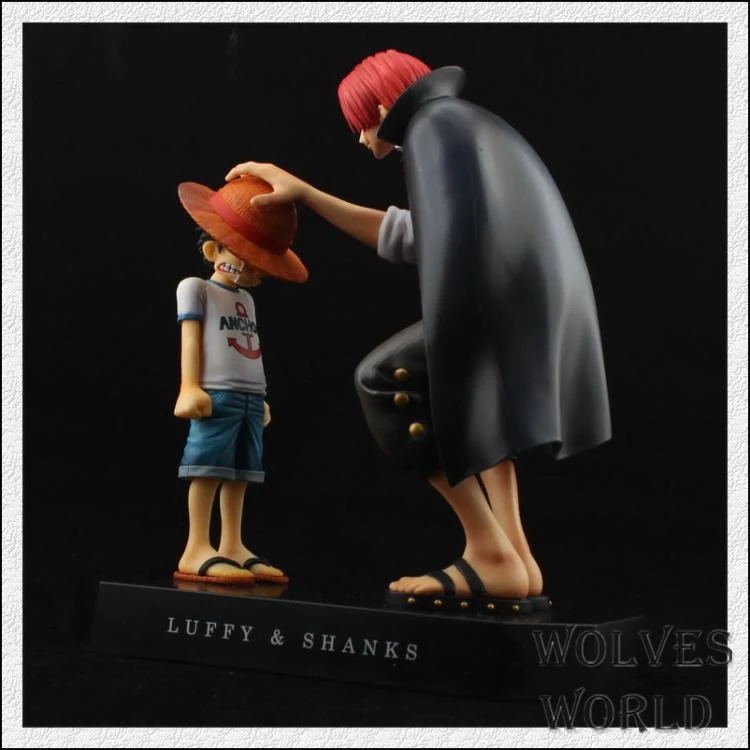 1 шт. 18 см аниме цельная Обезьяна D luffy Shanks ПВХ экшн-фигурка Коллекционная модель
