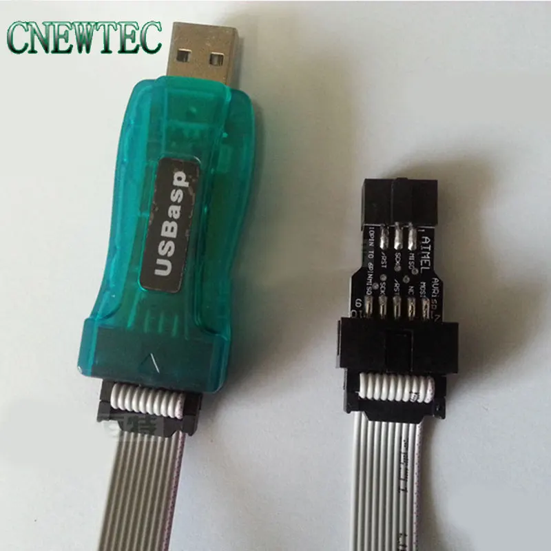 2 шт. = USBASP + 10PIN до 6PIN адаптер BAITE абсолютно новая версия с деликатной оболочкой USBISP