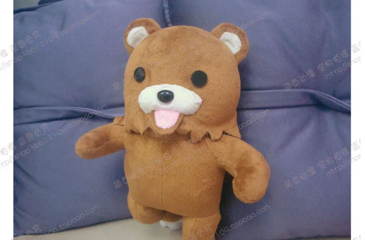 Pedobear Плюшевая Игрушка Аниме Фигурка Кума beat Косплей плюшевая кукла 25 см Высокое