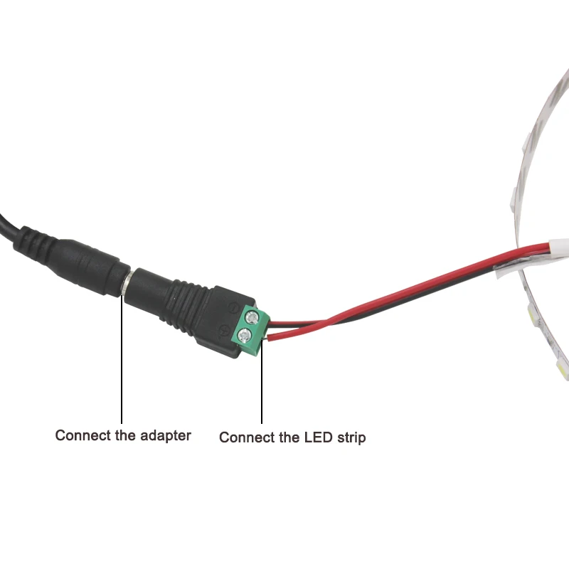 Штепсельная Вилка постоянного тока разъем адаптер для камер видеонаблюдения DVR