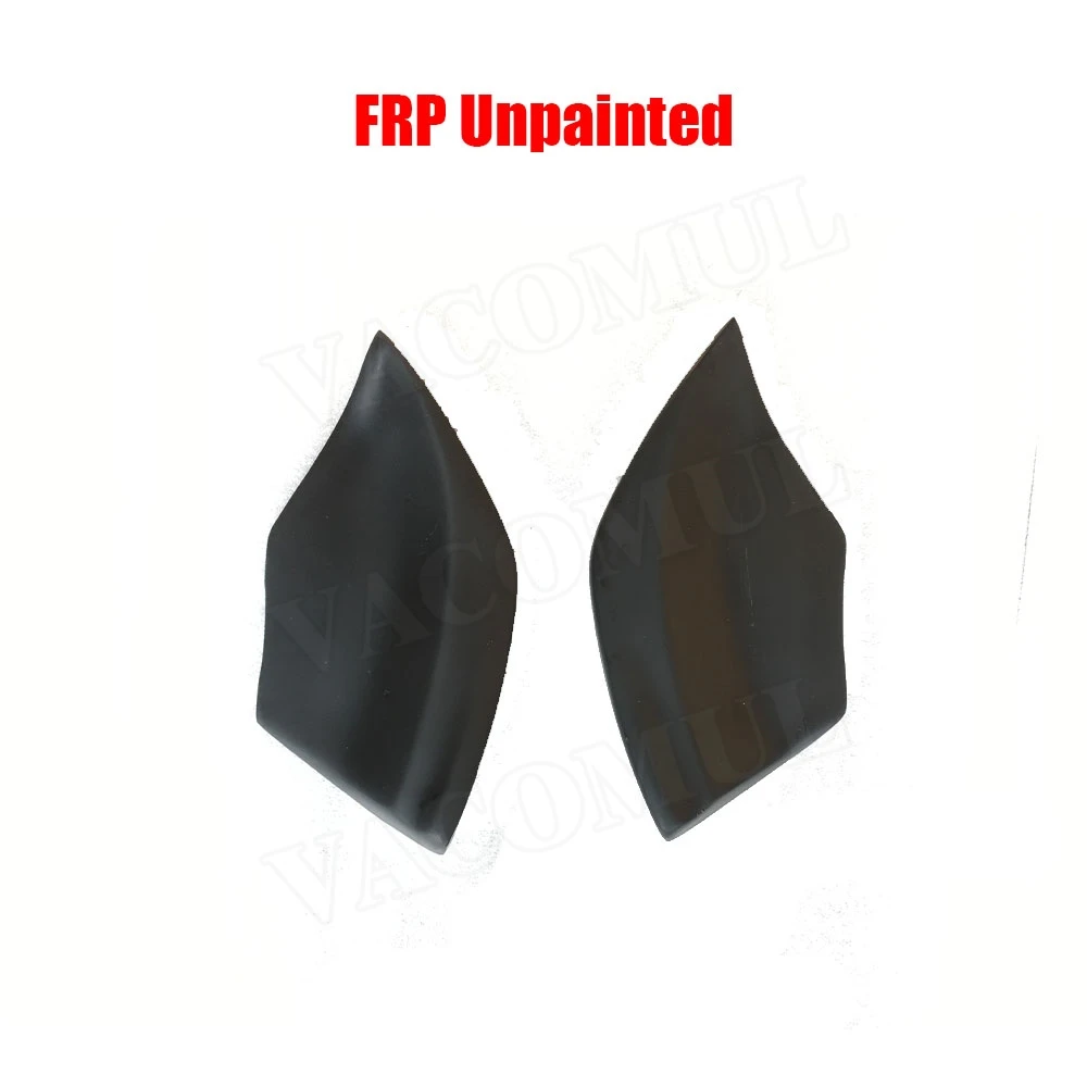 FRP Unpainted Для W176 задние губные разветвители отделка Canard фартуки Winglets для Benz W176 A класс A180 A200 A250 AMG A45 2013- брызговики - Цвет: FRP Unpainted