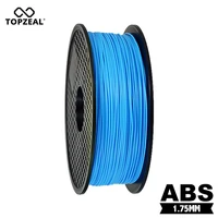 topzeal reprap 3d printer abs filament 1 75mm 1kg plastic rubber consumables 3d printing material sky blue color
