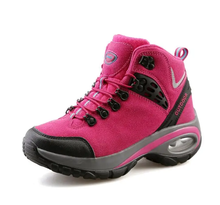 Akexiya Для мужчин женщин воздушной подушке Водонепроницаемый кожа Пеший Туризм