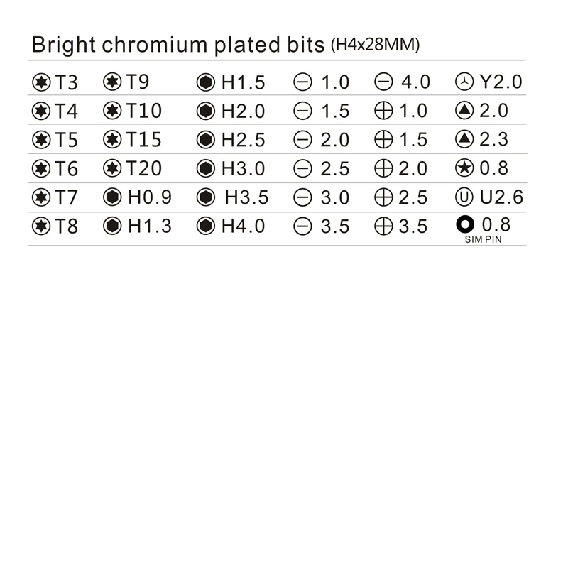 Набор прецизионных отверток JAKEMY магнитные биты для ремонта ноутбука|repair tool for