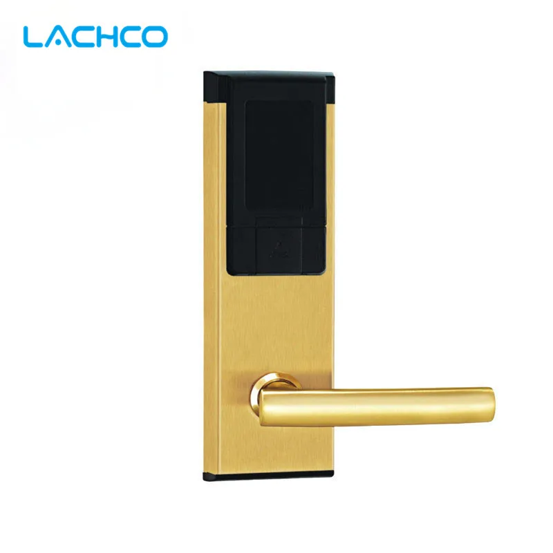LACHCO Умная Электронная RFID карта дверная Блокировка цифровая с ключом для офиса