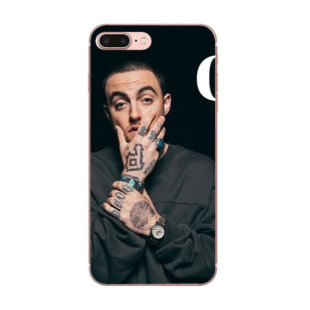 Art Diy Luxury Phone Case For Apple iPhone 4 4S 5 5C 5S SE 6 6S 7 8 Plus X XS Max XR Rapper Mac Miller | Мобильные телефоны и