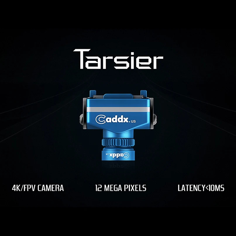 Caddx.us Tarsier V2 4K 30fps 1200TVL двойной объектив Супер WDR WiFi Мини FPV камера HD Запись DVR двойной аудио OSD для гонок Дрон