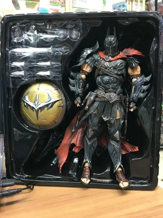 Игра искусство 26 см Бэтмен вечная Спарта фигурку модель игрушки|model toy|play artsfigure model