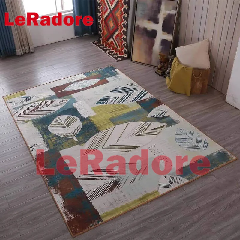 LeRadore 2019 винтажные напольные коврики Ретро стиль персидский ковер коврик для