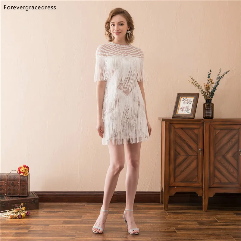 Короткое коктейльное мини платье Forevergracedress кружевные вечерние платья с