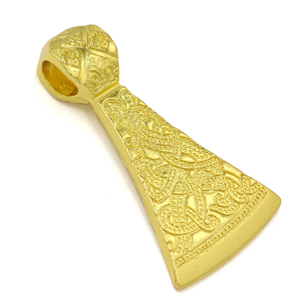 Ожерелье с подвеской гравировкой Викинги и узлом топором Thors Hammer Mjolnir Norse |