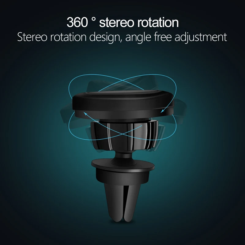 VIPATEY Magnetic Phone Car Holder Mount Universal Vent 360°Rotation for iPhone XR Samsung S10 HUAWEI LG | Мобильные телефоны и