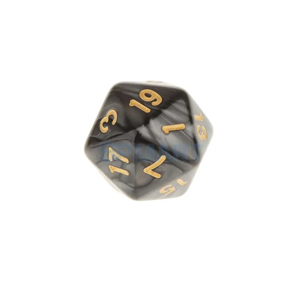 7 комплектов многогранные игральные кости D20 D12 D10 D8 D6 D4 для подземей и драконов DND
