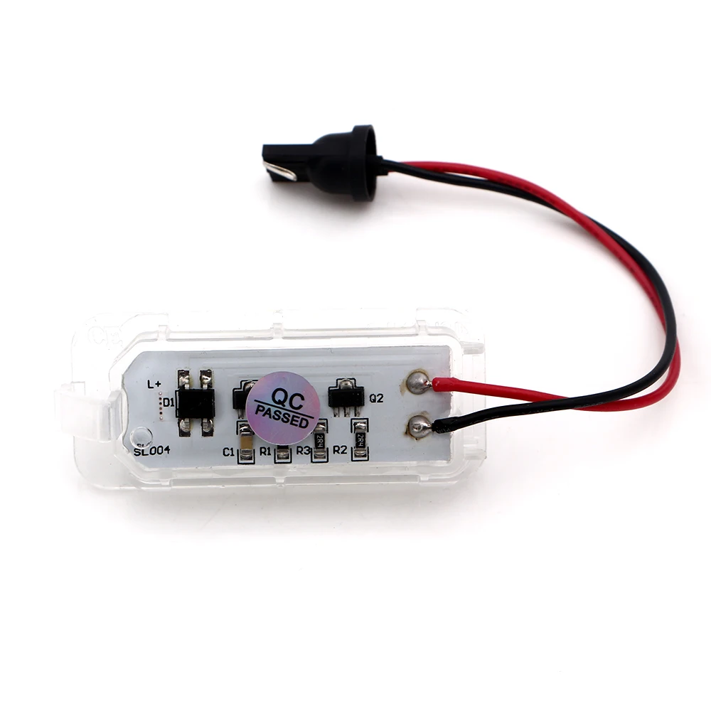 YM E-Bright 2PCS светодиодные фонарики для номерного знака 5D 2835 18 SMD без ошибок Canbus 12V для автомобилей Ford Focus Mondeo Fiseta Car Led on.