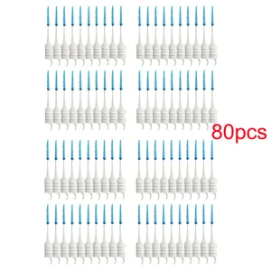 Зубная нить для чистки полости рта, зубная нить с двойной головкой