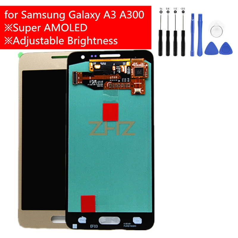ЖК дисплей для Samsung Galaxy A3 2015 A300 с сенсорным экраном и дигитайзером в сборе A300F