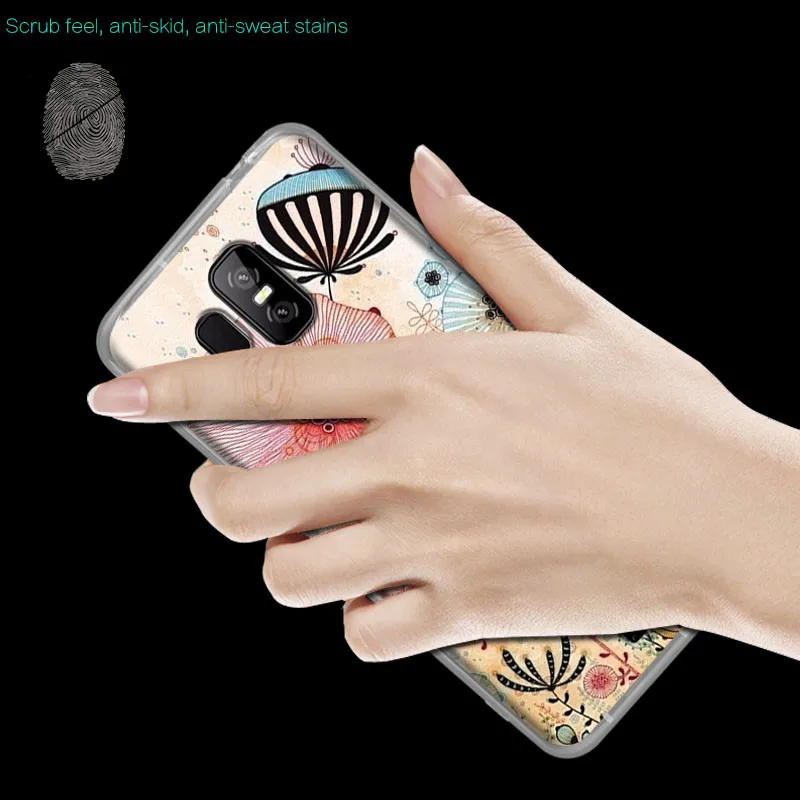 Silicone Case For Homtom S7 5.5 inch Cover Fashion Patterned Soft TPU Anti-knock Back |