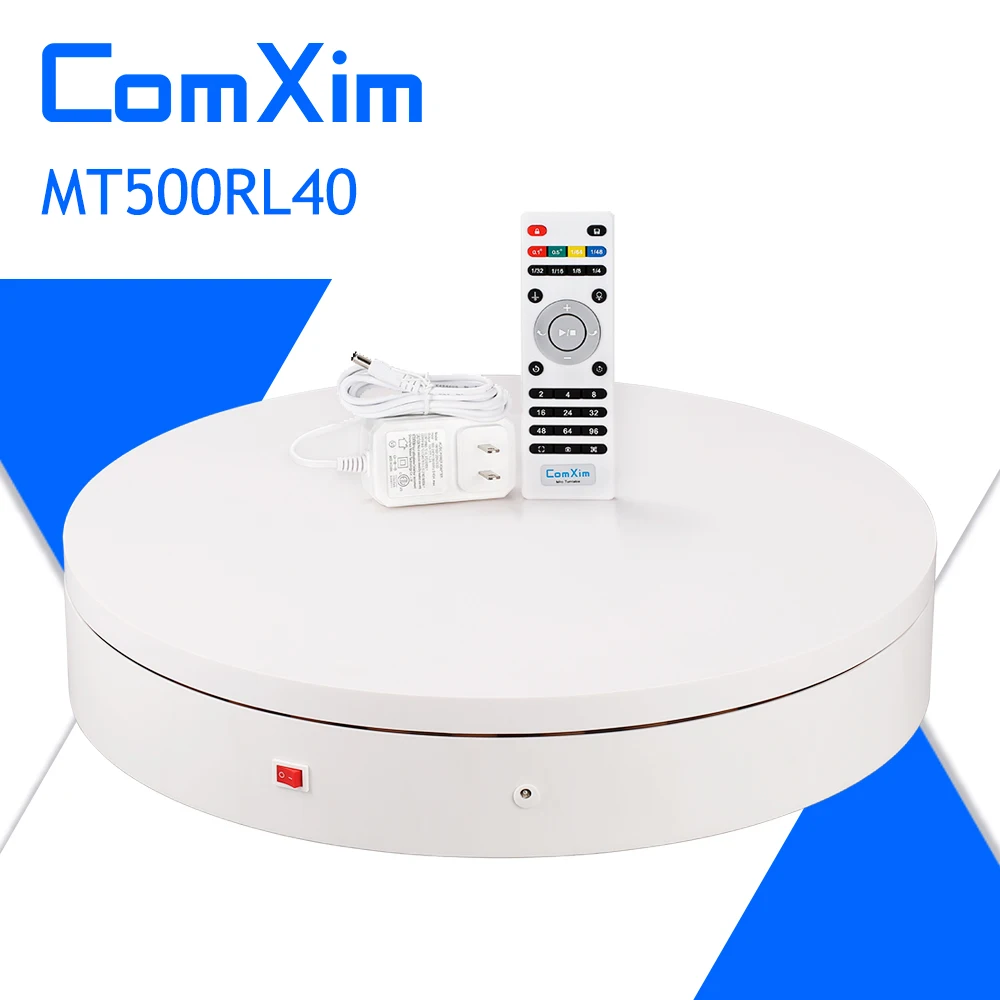 ComXim 50 см Максимальная нагрузка 40 кг дистанционное управление направление угловая скорость модель проигрыватель видео проигрыватель фото вращающийся стол