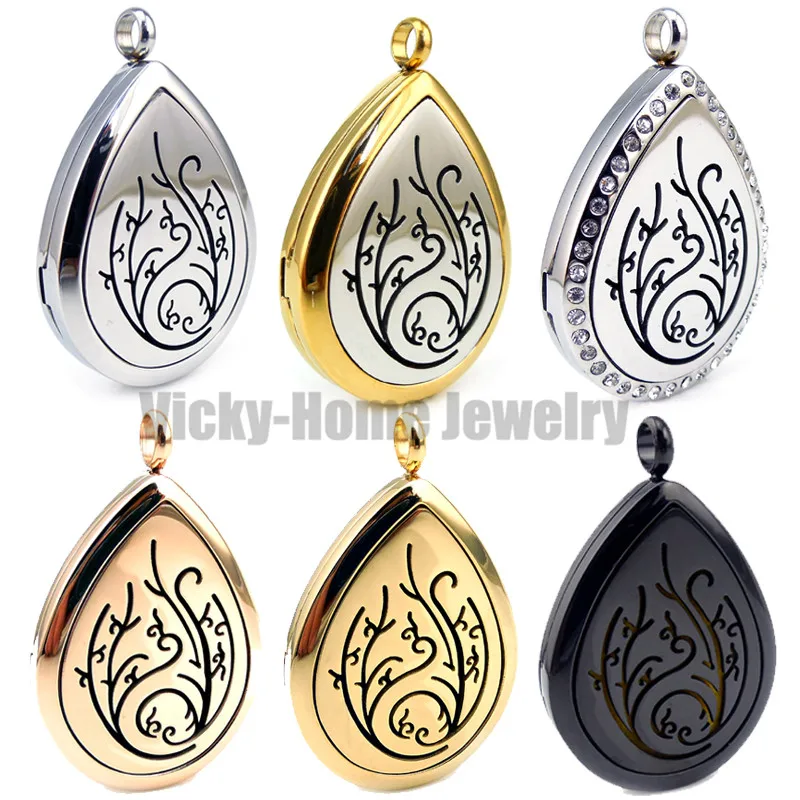 Ароматерапевтические эфирные масла с бесплатной цепочкой|pendant locket|perfume pendantdrop