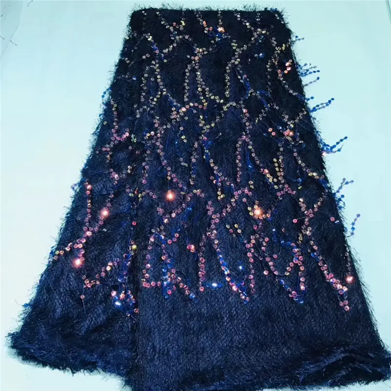 2019 Новый дизайн Швейцарское тюлевое вышитое кружево африканская французская ткань высокого качества нигерийская для платья.