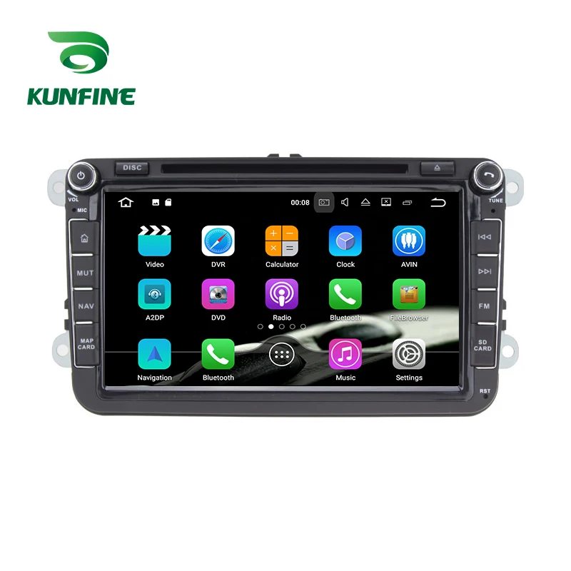 Восьмиядерный 4 Гб ОЗУ 64 ПЗУ Android 9 0 автомобильный DVD GPS Мультимедийный