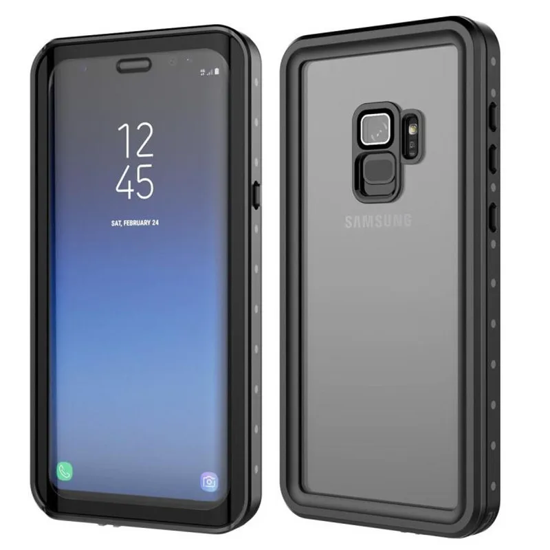 Redpepper Original Waterproof bag Phone Case for Samsung Galaxy S9 Plus Swimming diving Cover note 8 shell coque |