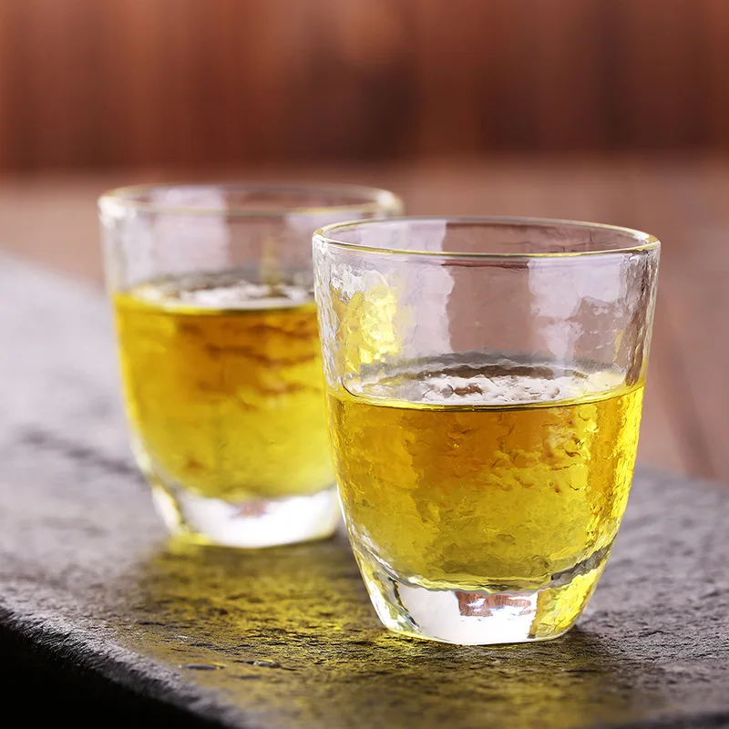 2 шт уникальные стеклянные чашки для чая кунгфу высокого качества утренний чай