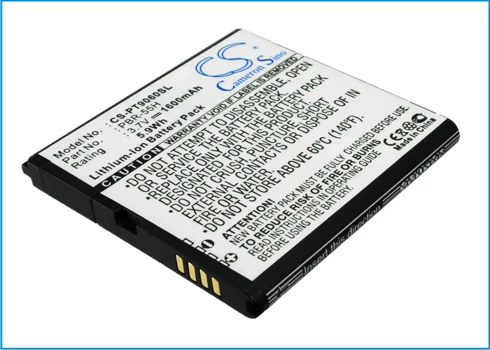 Аккумулятор Cameron Sino 1600 мАч для телефона Pantech P9060 Pocket|Аккумуляторы мобильных