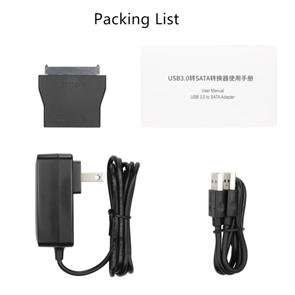 Superspeed USB 3.0 to SATA III Adapter Converter Cable for Universal 2.5/3.5 HDD/SSD Hard Drive Disk and Optical | Компьютеры и офис